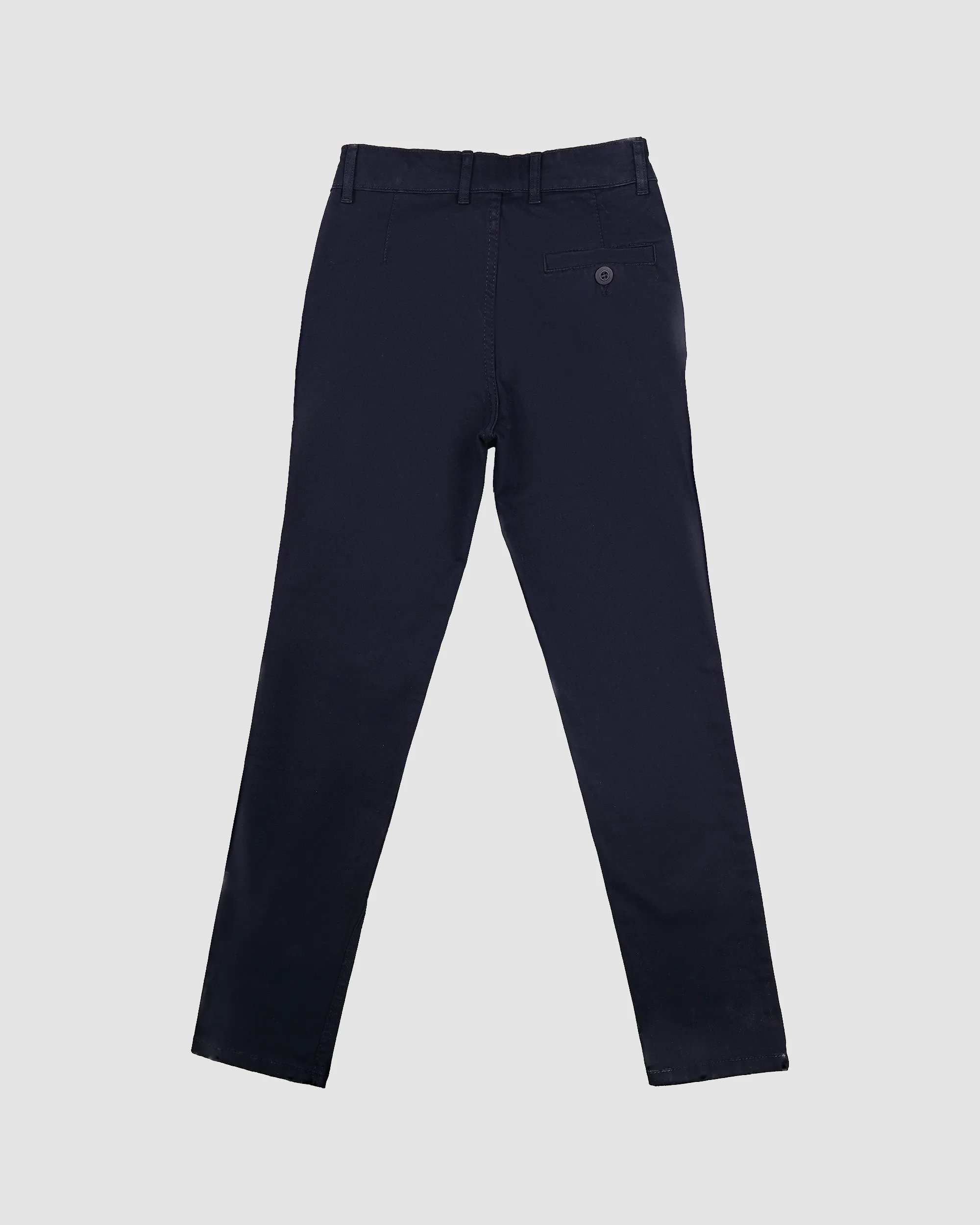 شلوار کتان پسرانه مدل SLIM FIT سرمه ای بانی نو