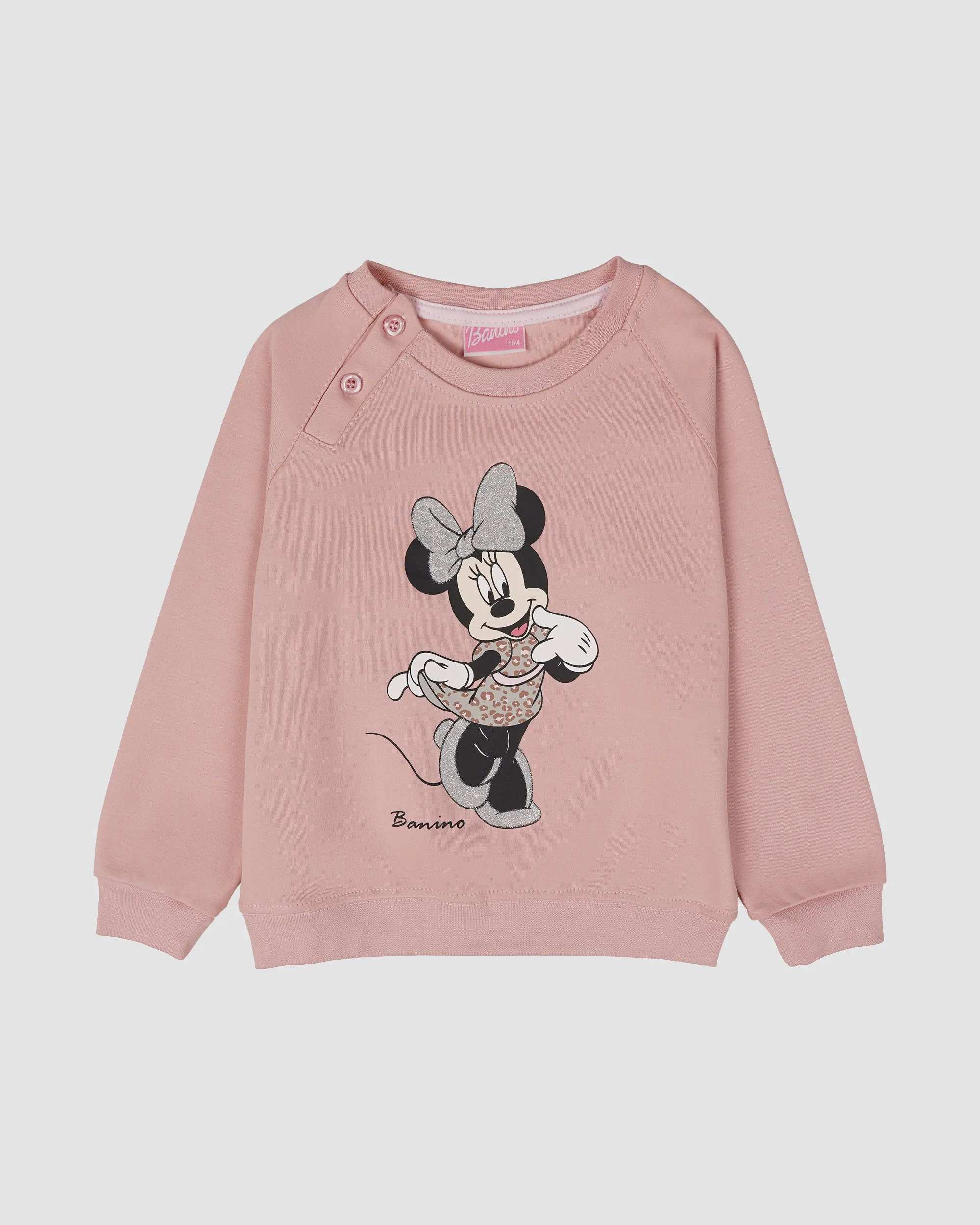 ست سویشرت و شلوار دخترانه مدل MINNIE پلنگی بانی نو