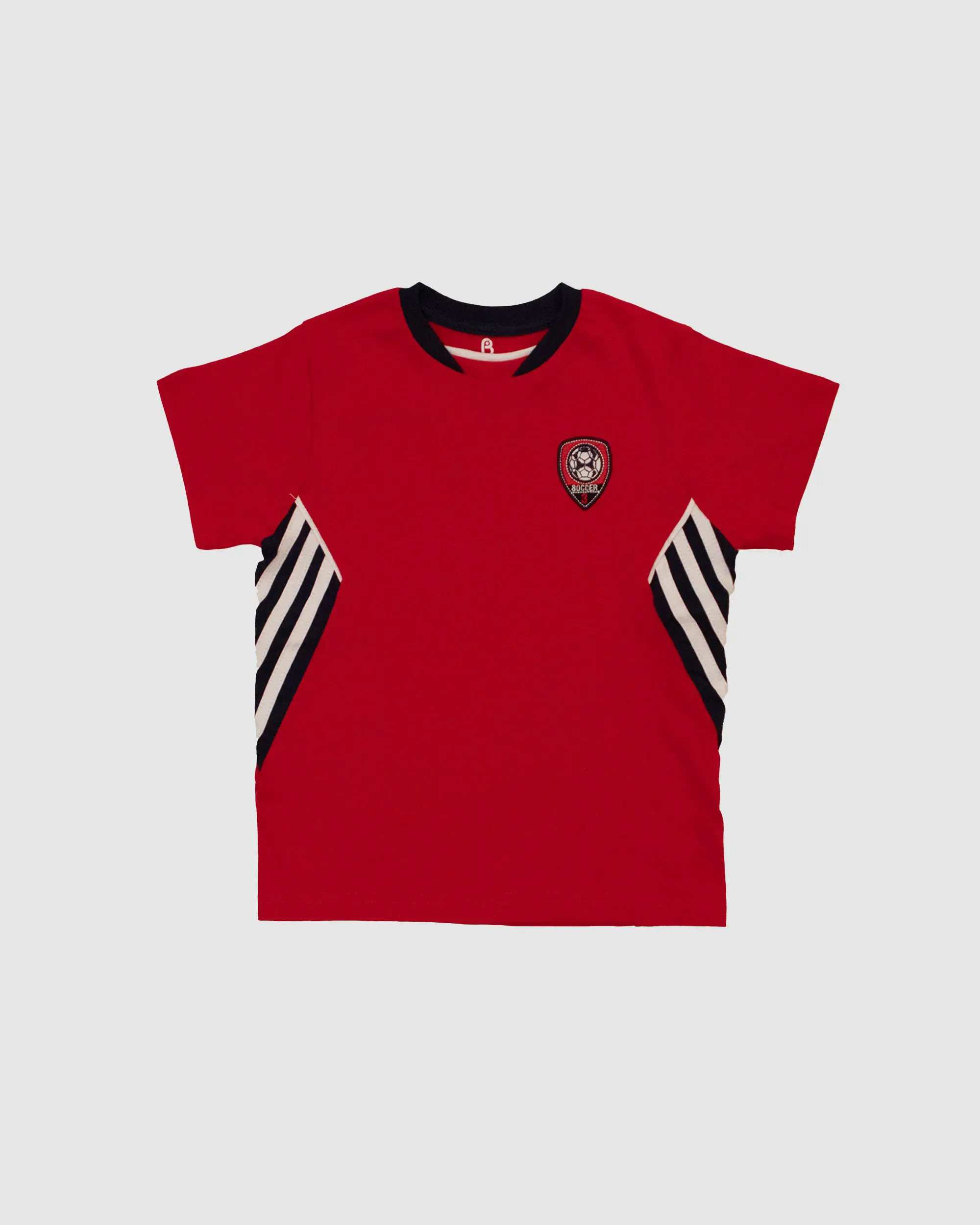 ست تیشرت و شلوارک پسرانه مدل ADIDAS قرمز بانی نو
