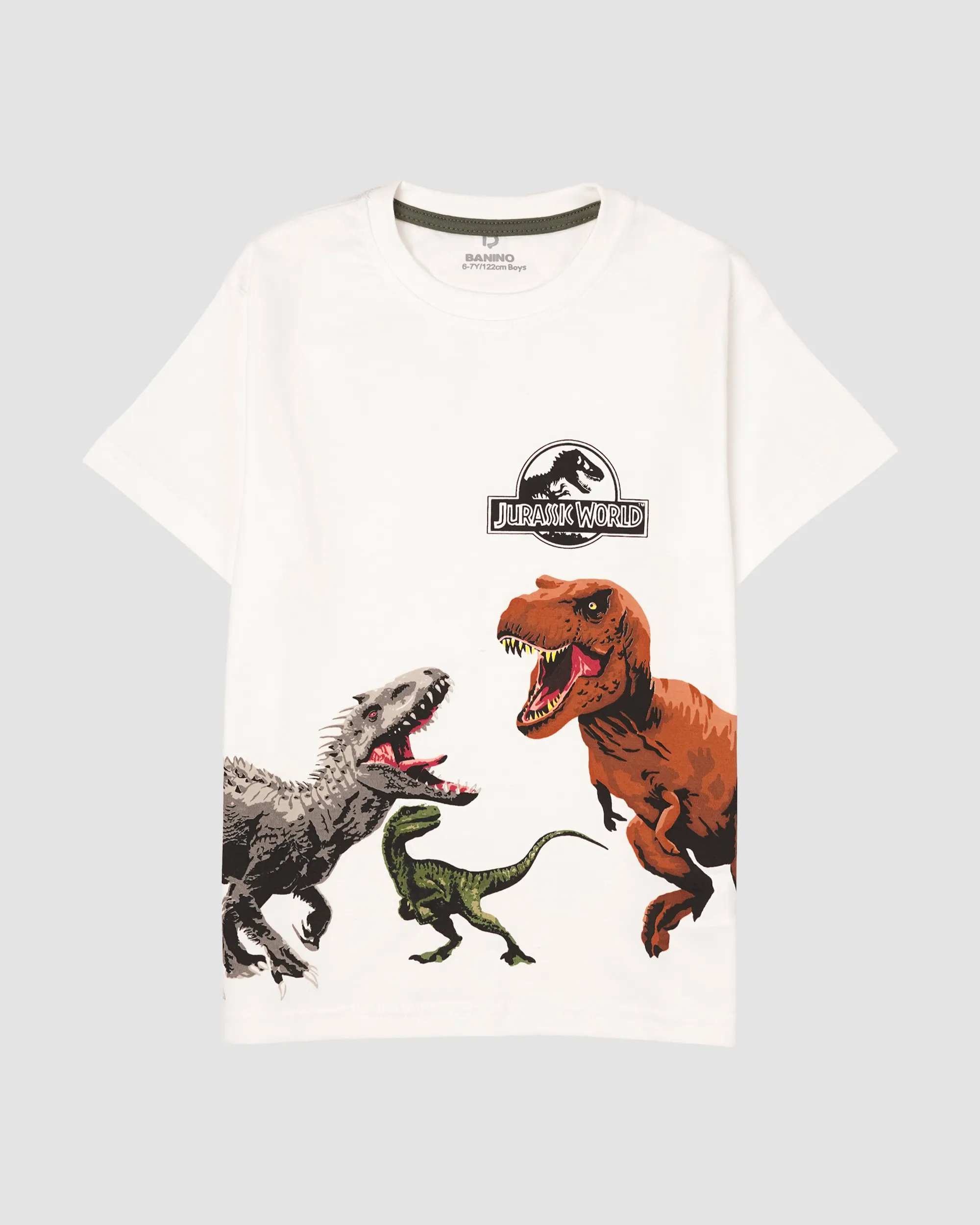 ست تیشرت و شلوارک پسرانه مدل JURASIC WORLD 2 بانی نو