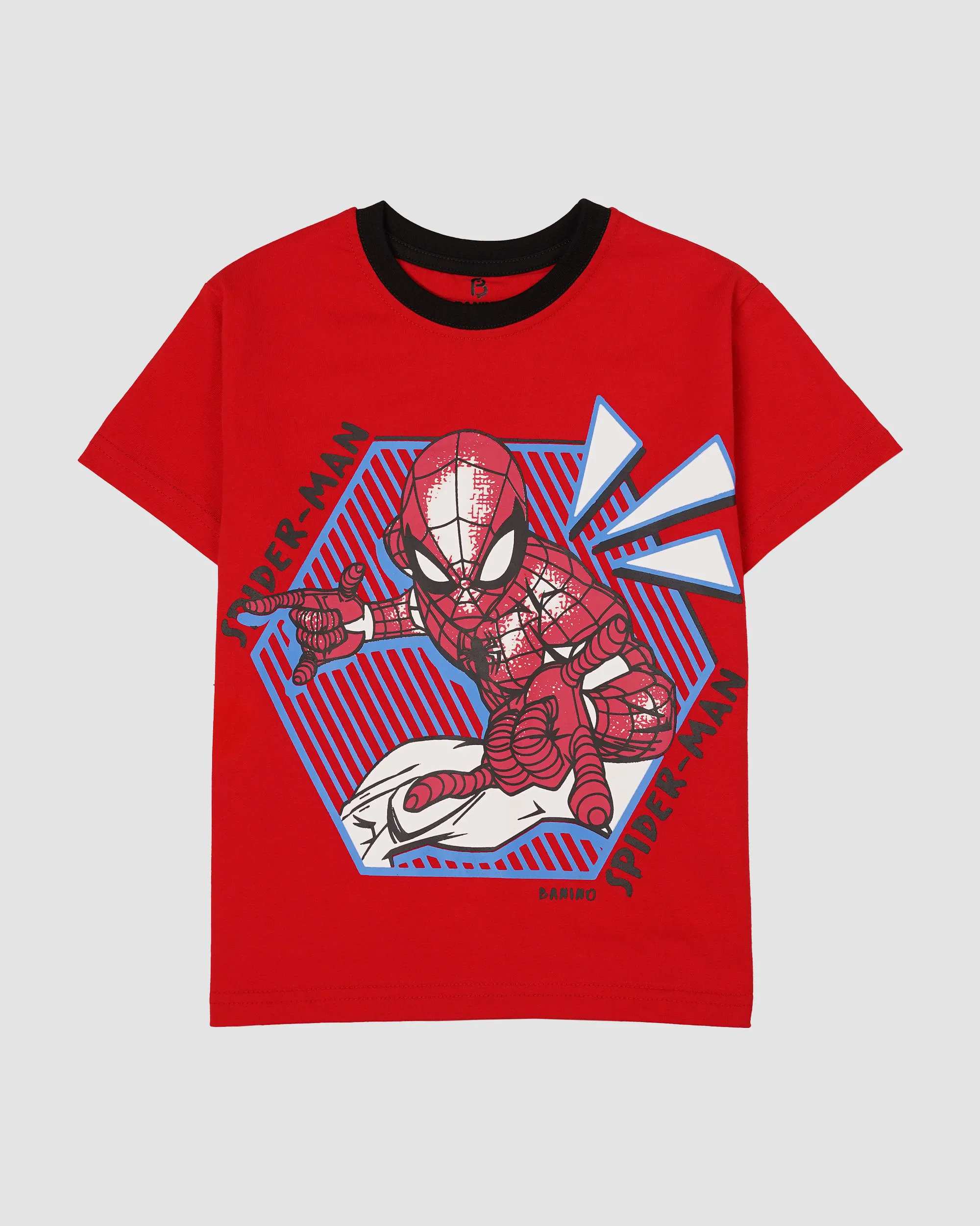 ست تیشرت و شلوارک پسرانه مدل SPIDERMAN بانی نو