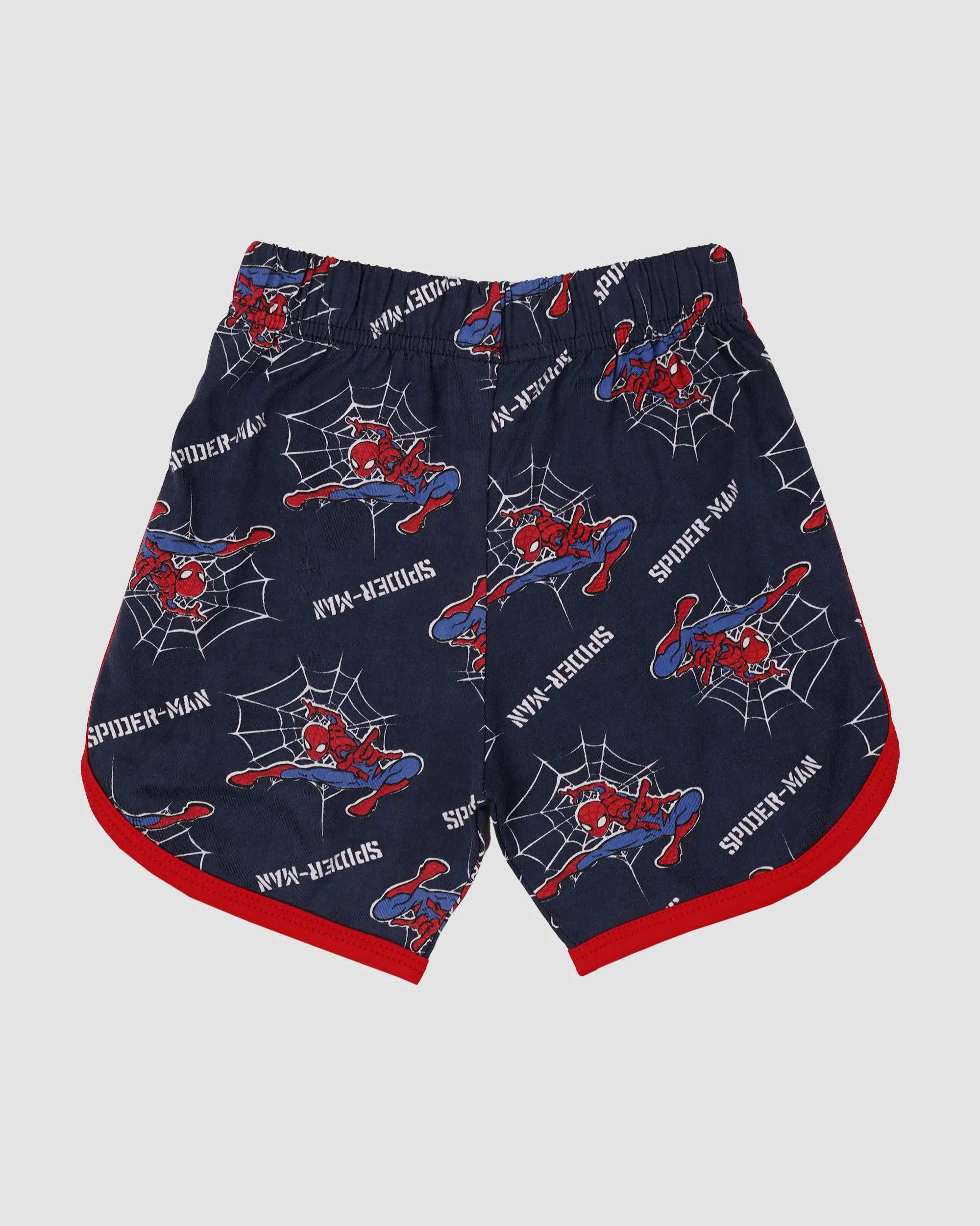 ست رکابی و شلوارک پسرانه مدل SPIDERMAN بانی نو