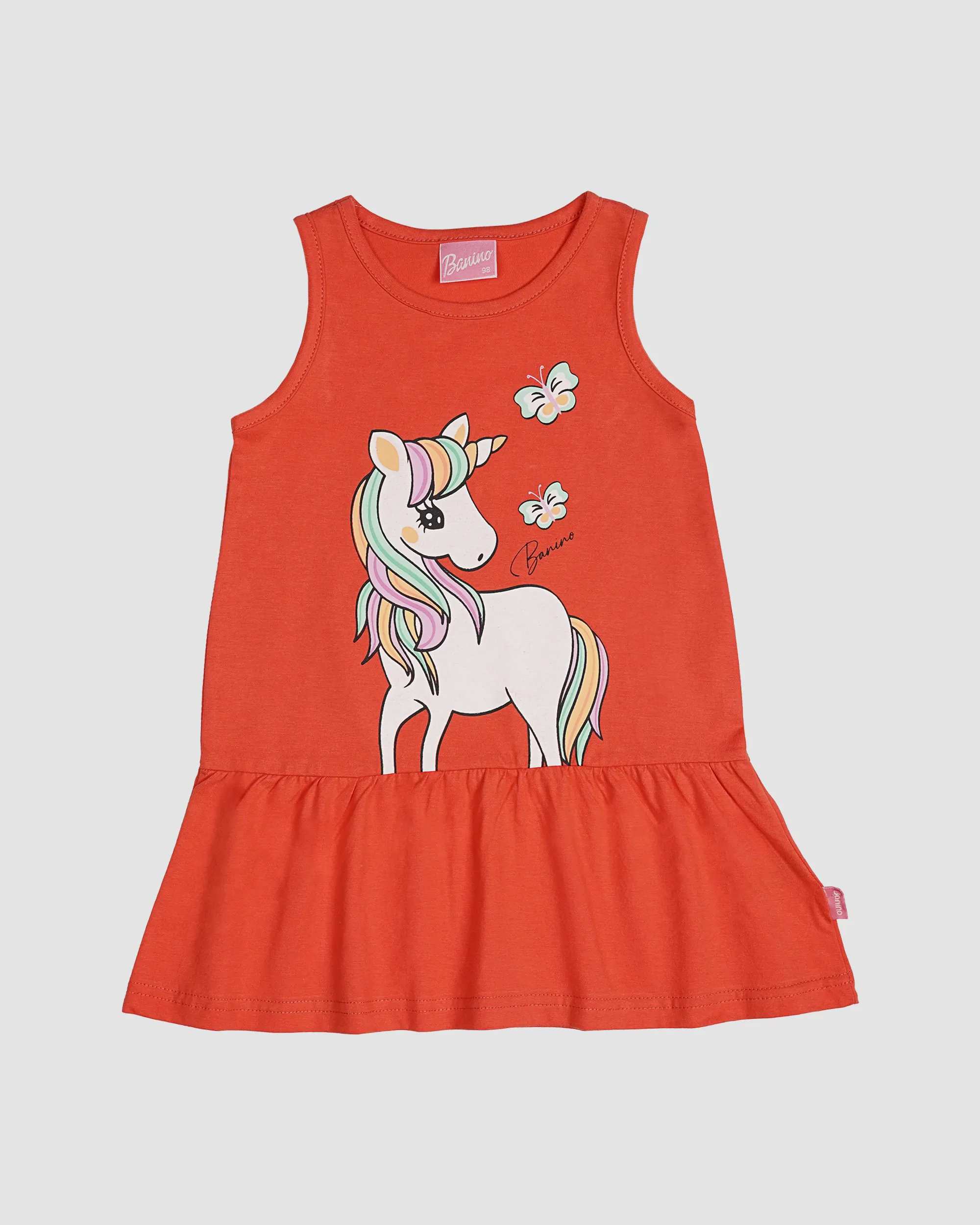 سارافون دخترانه مدل PONY گلبهی بانی نو