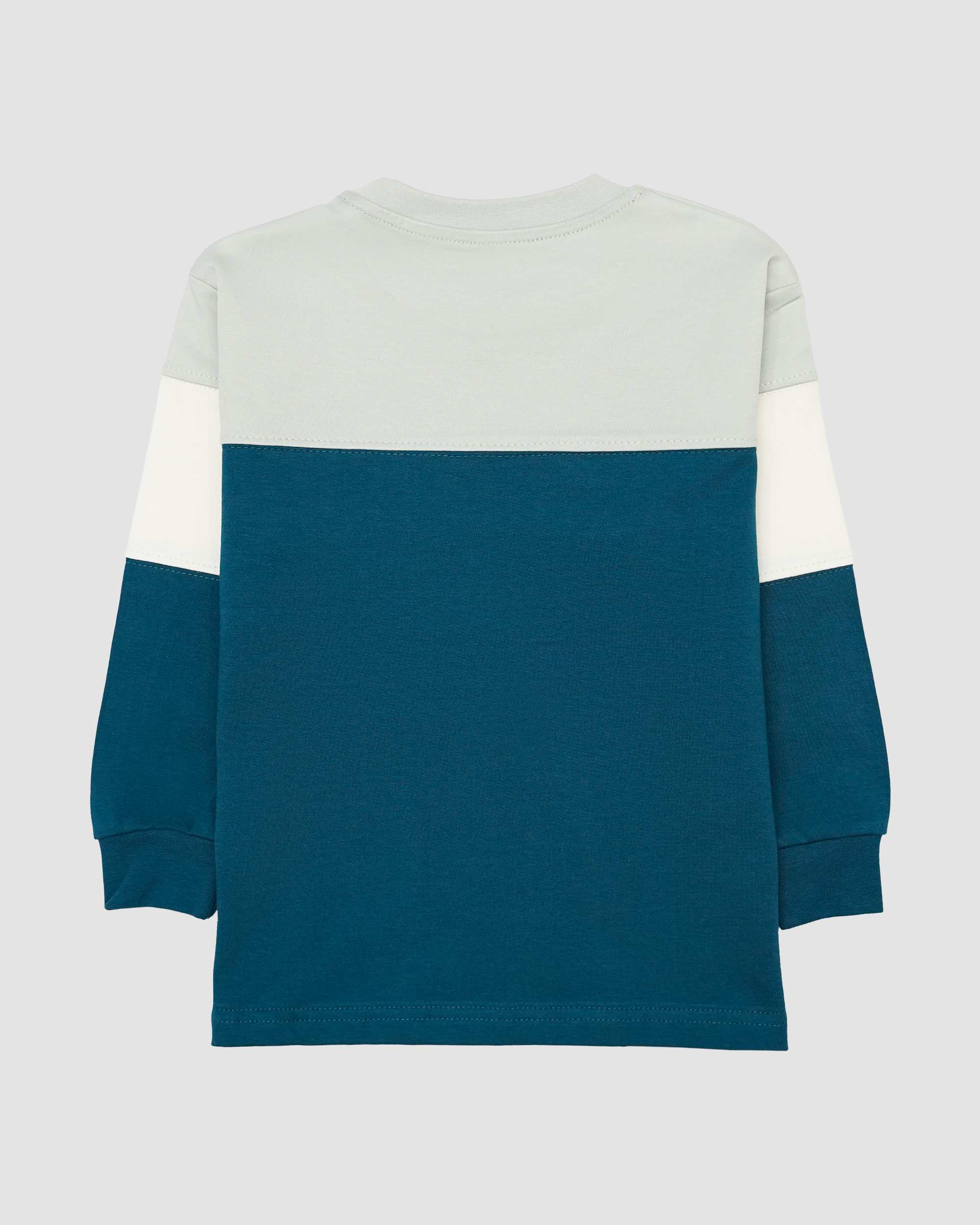 بلوز پسرانه یقه گرد جیب دار سه رنگ بانی نو