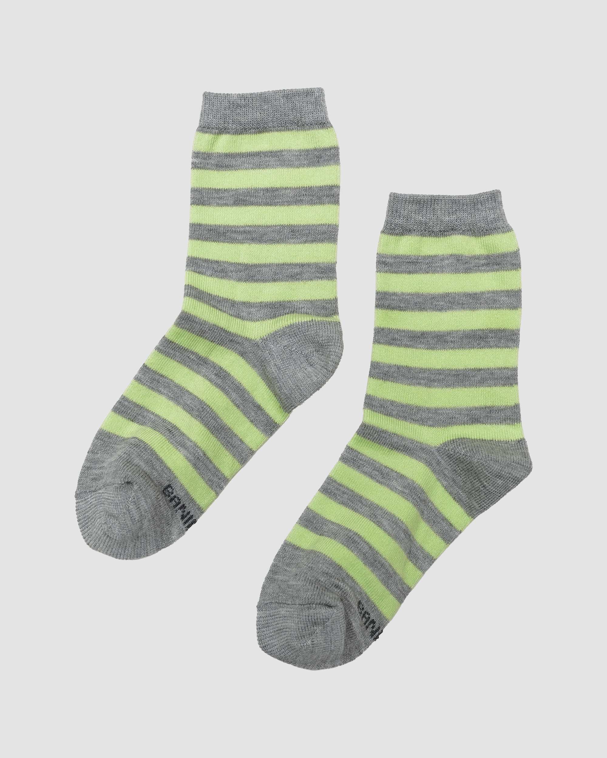 جوراب ساق بلند رینگی راه راه فسفری بانی نو