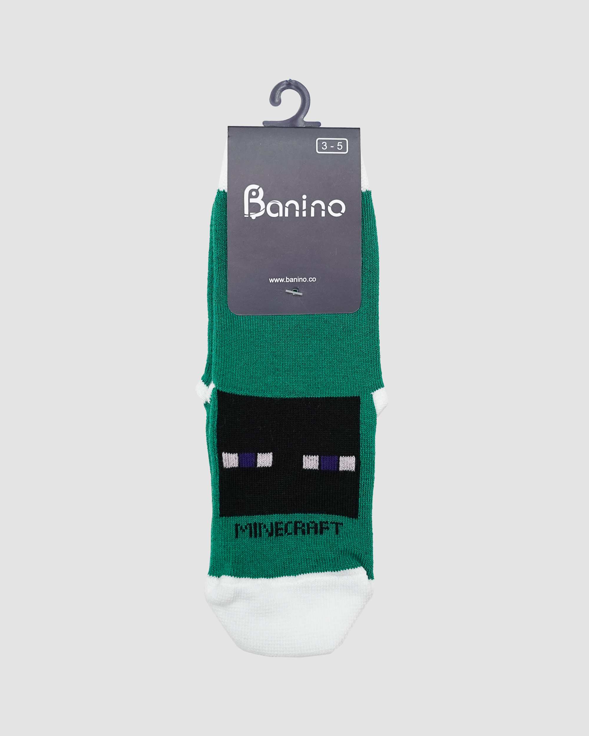 جوراب MINE CRAFT سبز بانی نو