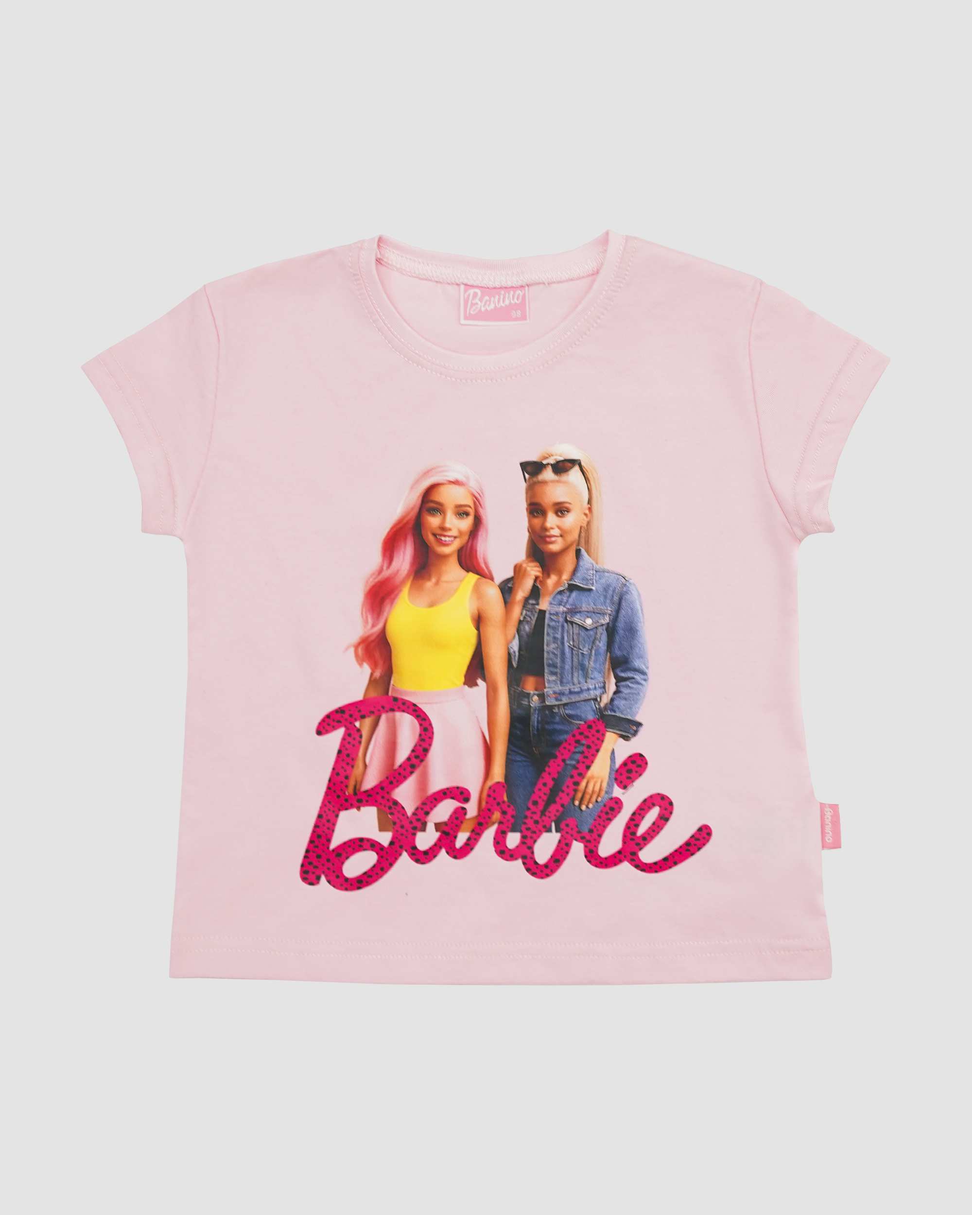 ست تیشرت شلوار دخترانه مدل BARBIE بانی نو