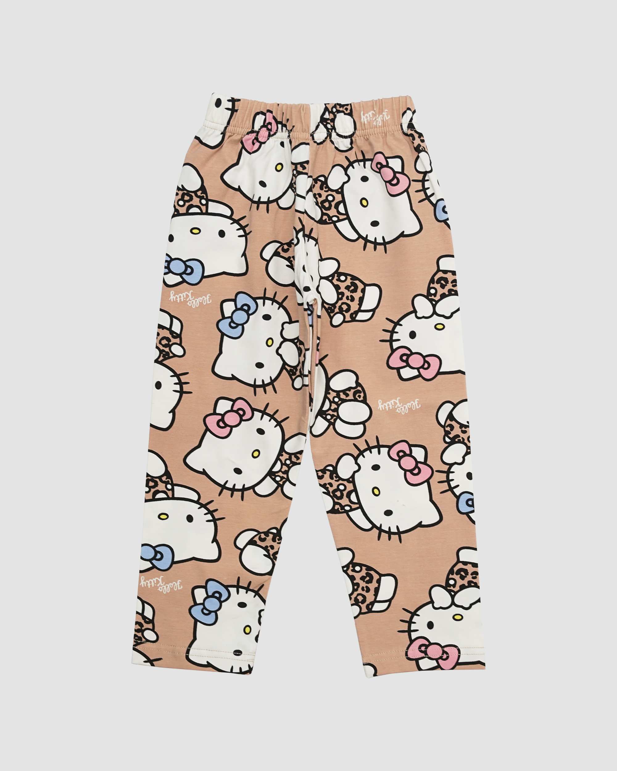 ست بلوز و شلوار دخترانه طرح KITTY_LOVE بانی نو