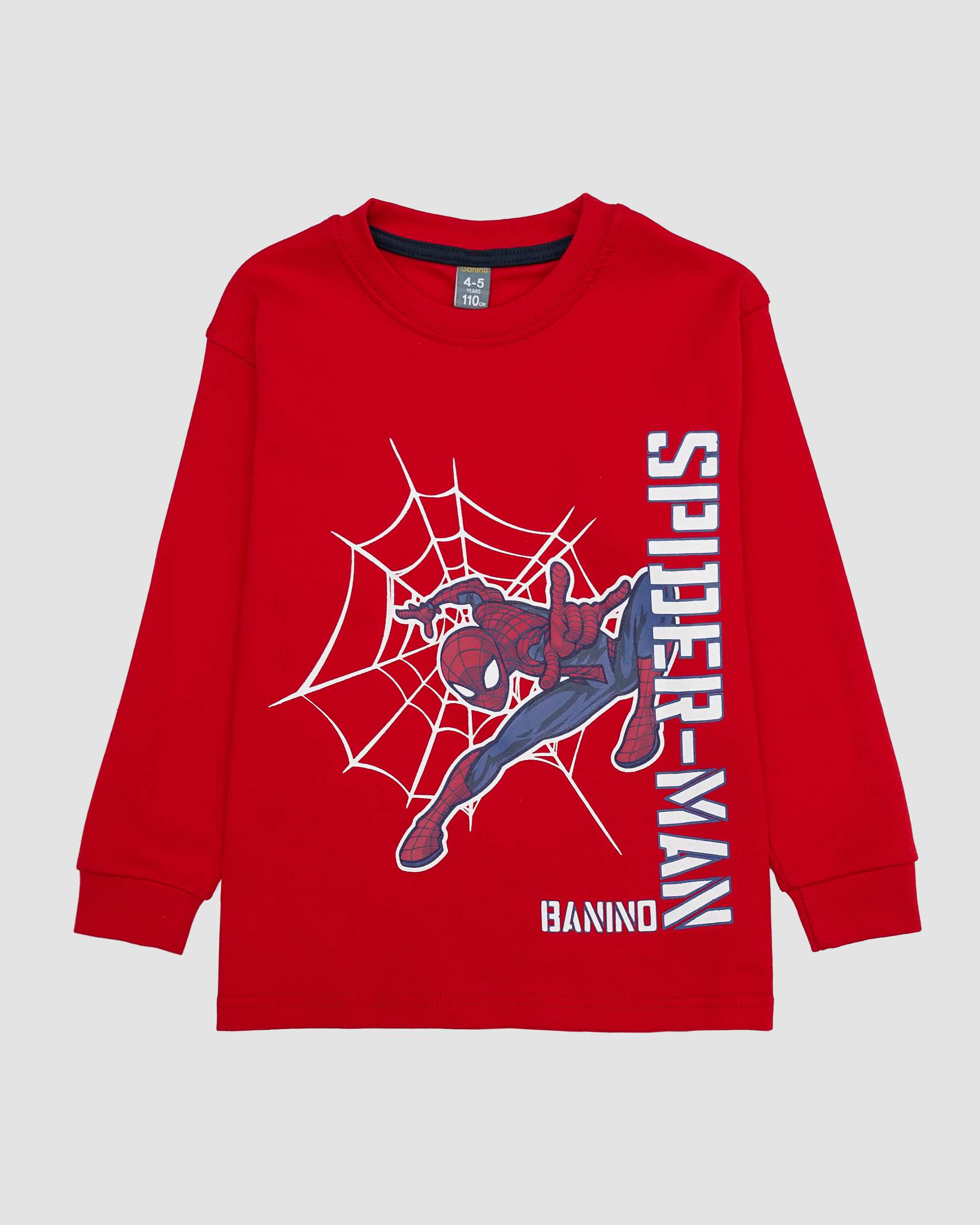 ست بلوز و شلوار پسرانه طرح عنکبوتی بانی نو