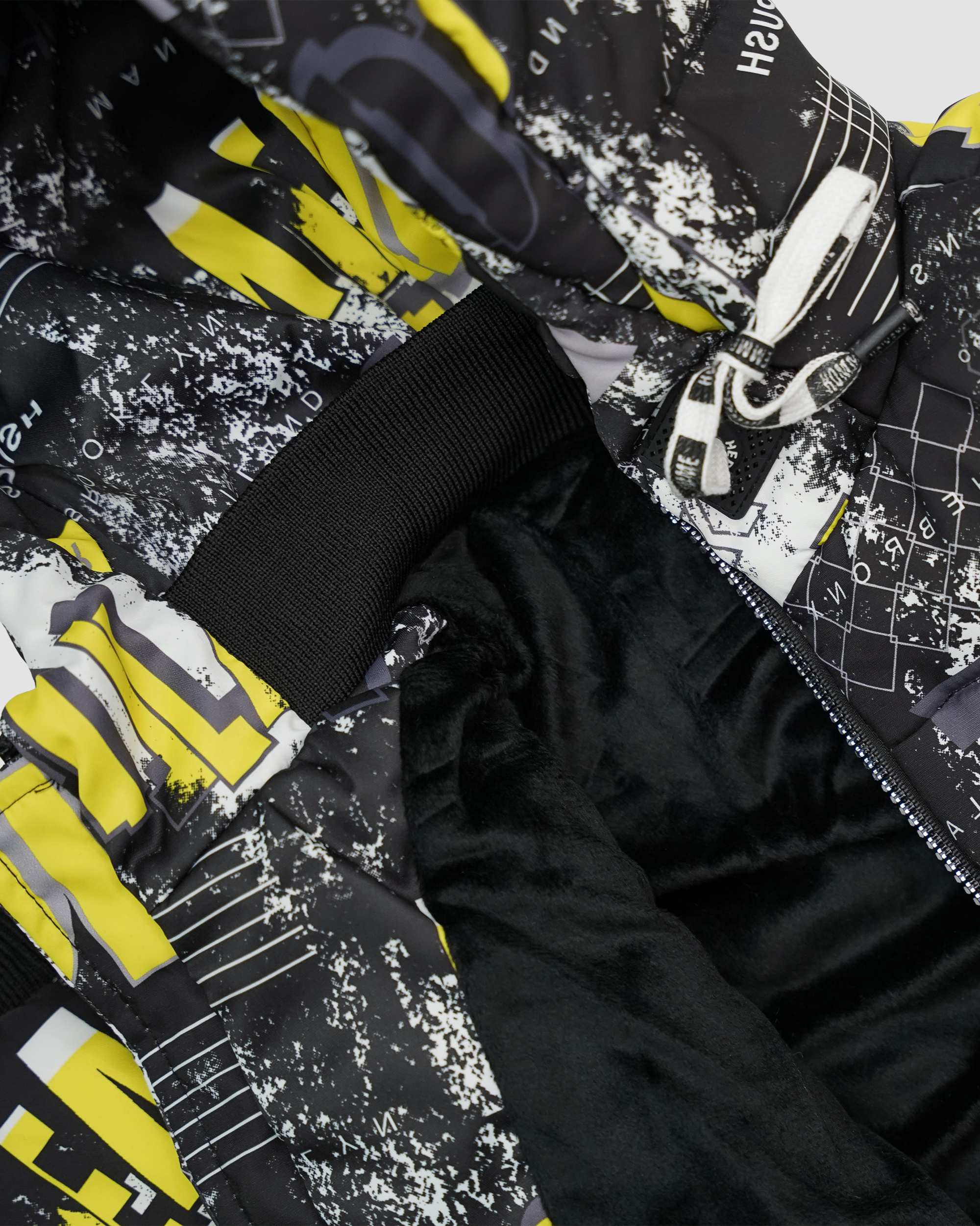 کاپشن پسرانه شال گردن دار زرد بانی نو