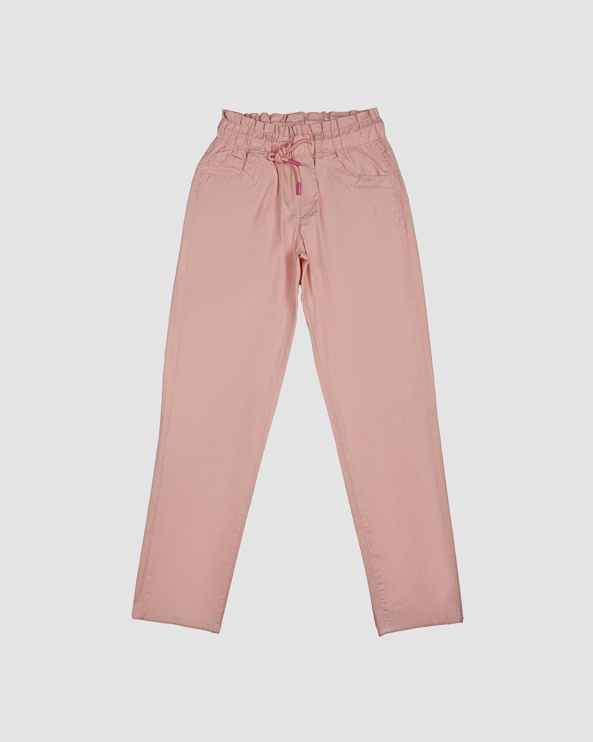 شلوار کتان رنگی کمر هویجی بانی نو