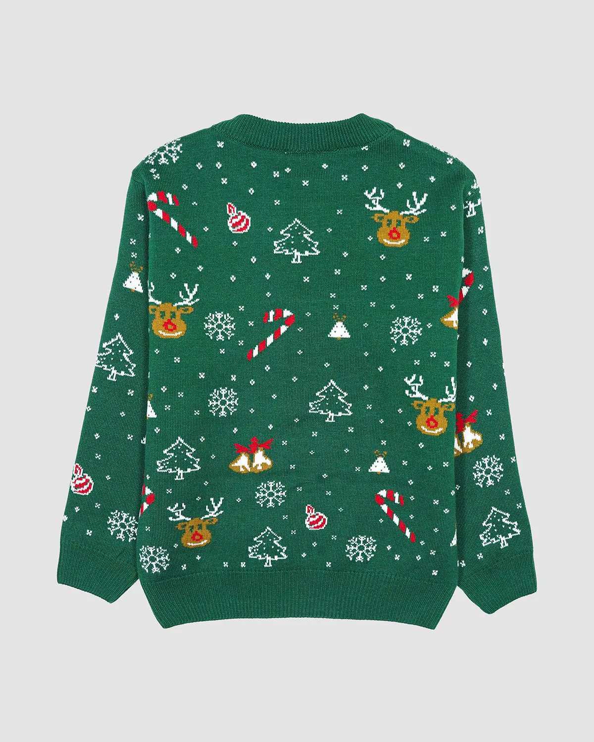 پلیور پسرانه بانی نو طرح گوزن سبز