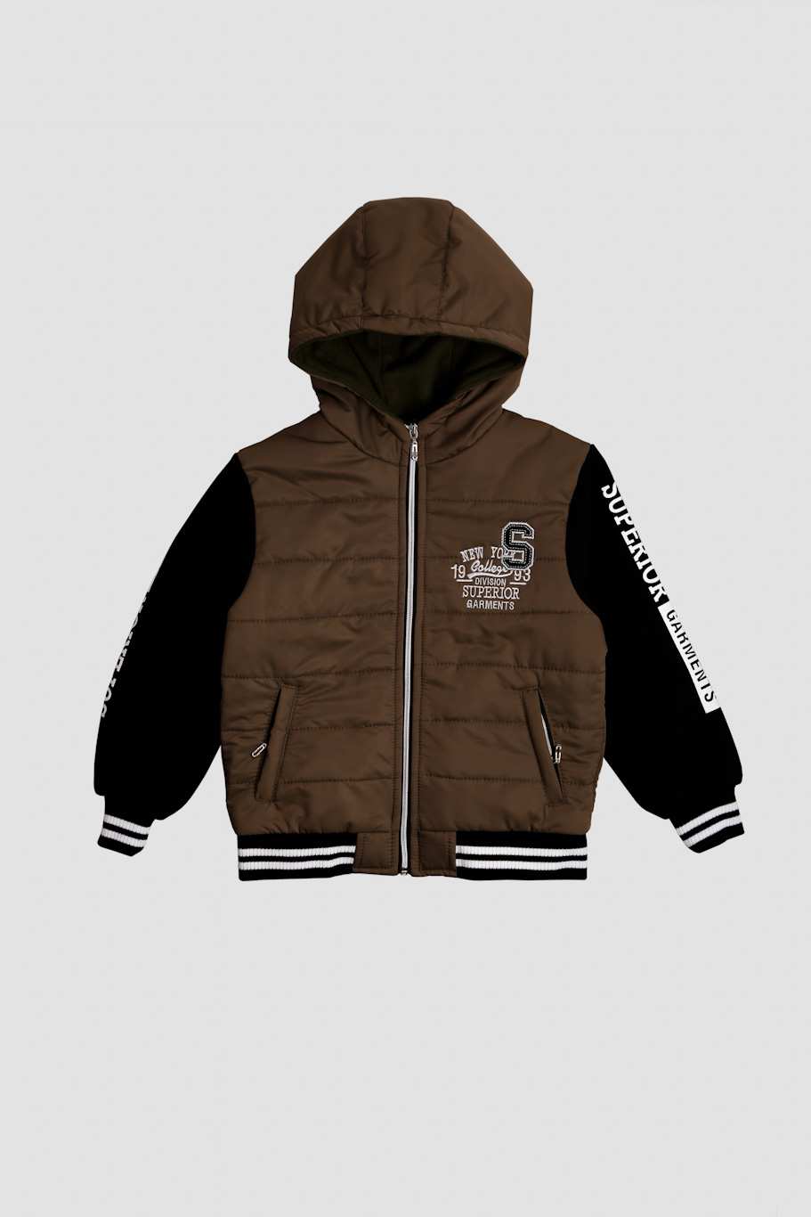 کاپشن پسرانه سبز SUPERIOR-GARMENTS بانی نو