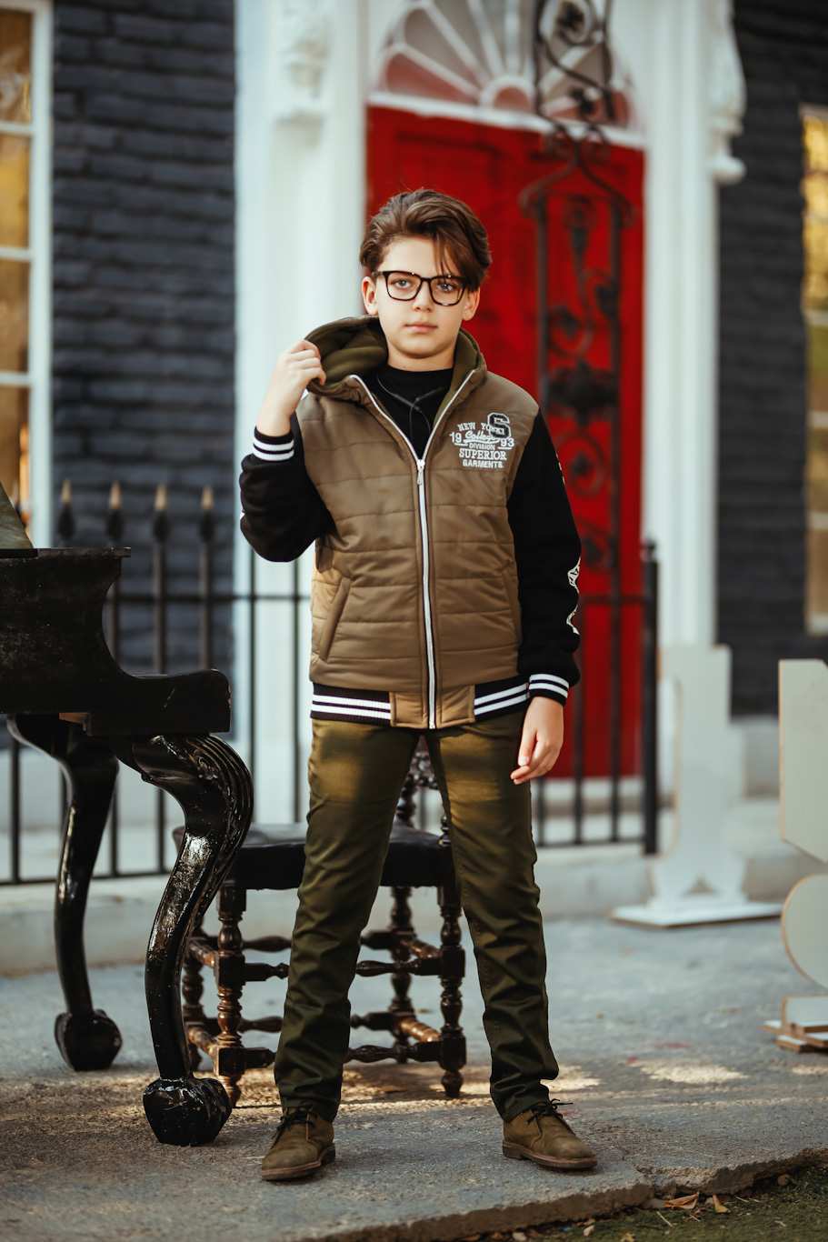 کاپشن پسرانه سبز SUPERIOR-GARMENTS بانی نو