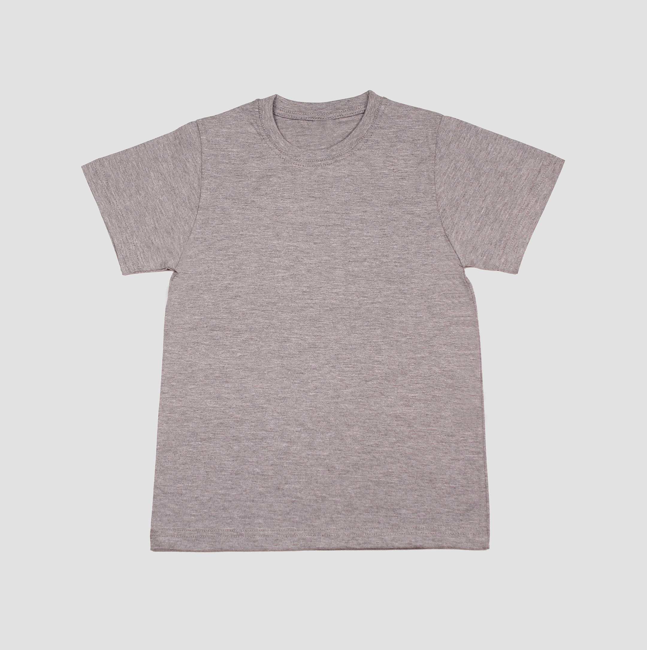 بلوز تک یقه گرد ملانژ طوسی بانی نو