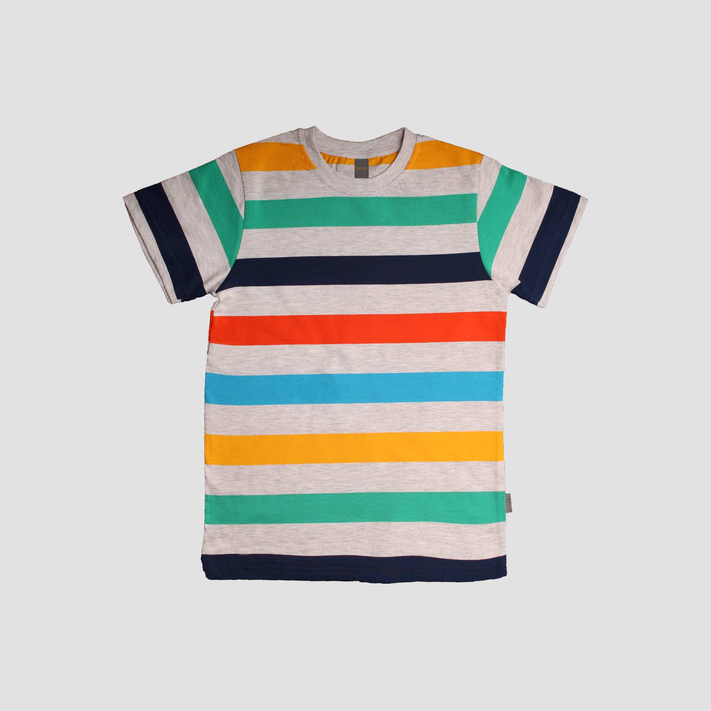 بلوز تک راه راه ملانژ رنگی بانی نو