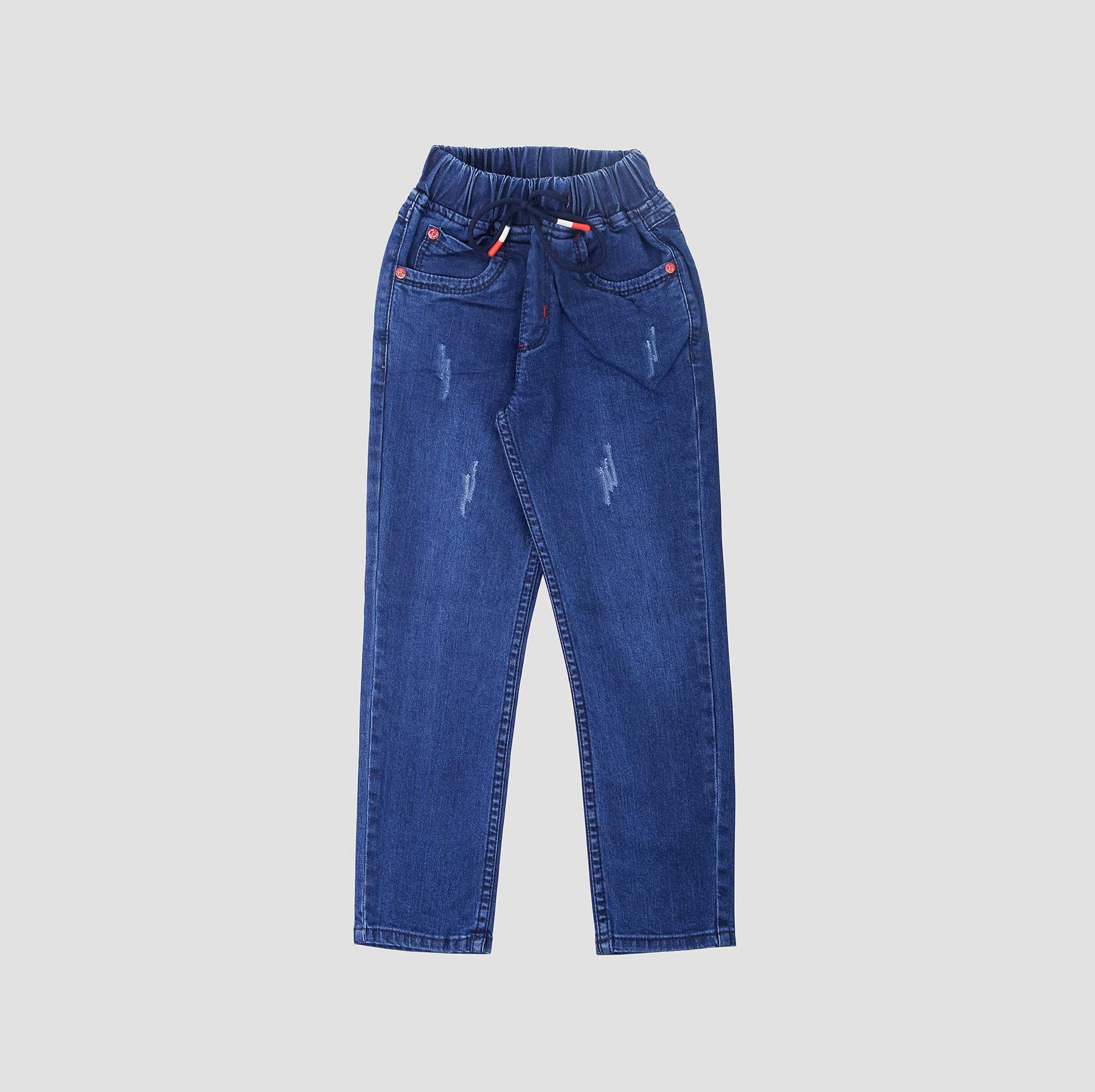 شلوارجین {روشن} پسرانه پرچمی ۳ الی ۸ سال بانی نو