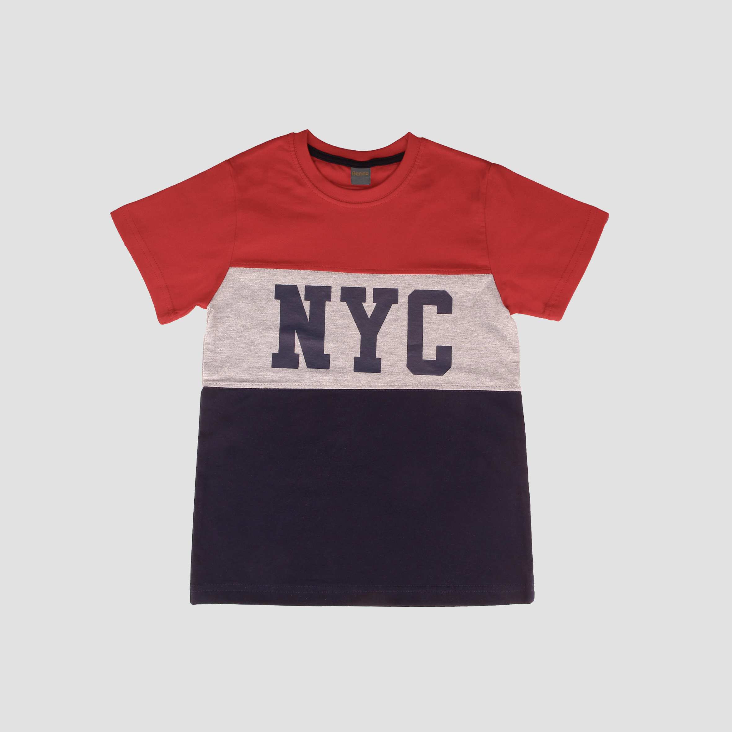 بلوز یقه گرد NYC سه رنگ ۴ الی ۱۵ سال بانی نو