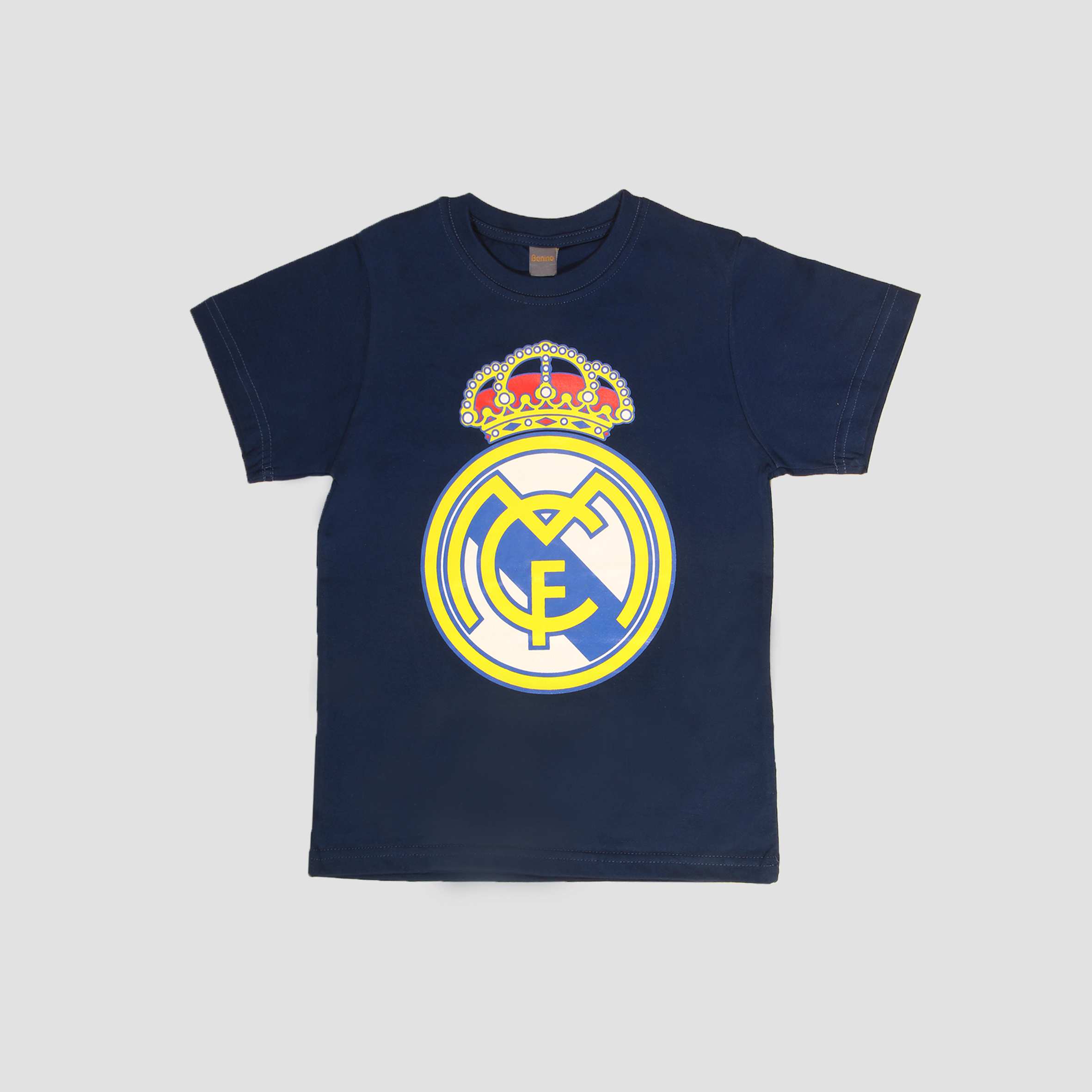 بلوز تک پسرانه یقه گرد6REAL MADRID الی 15سال بانی نو