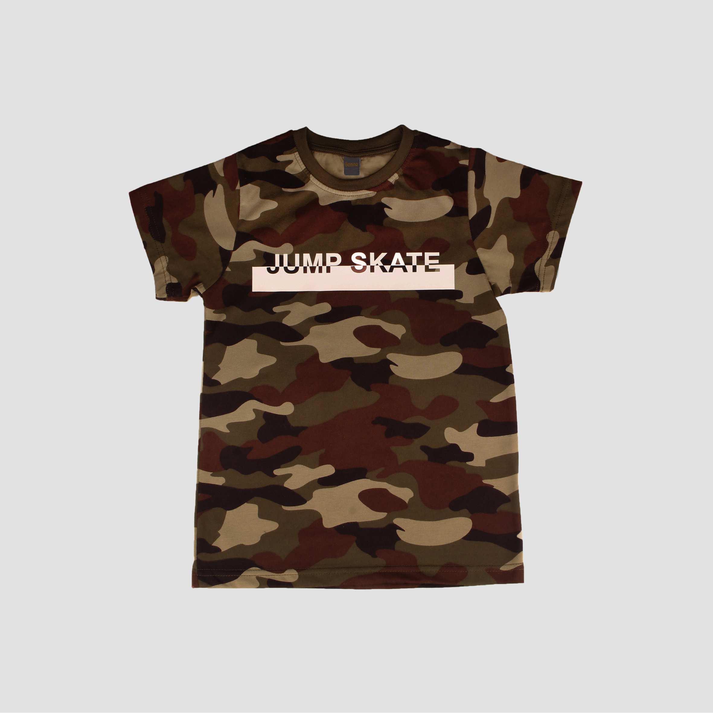 تی شرت کماندویی JUMP SKATE سبز 4 الی 15 سال بانی نو