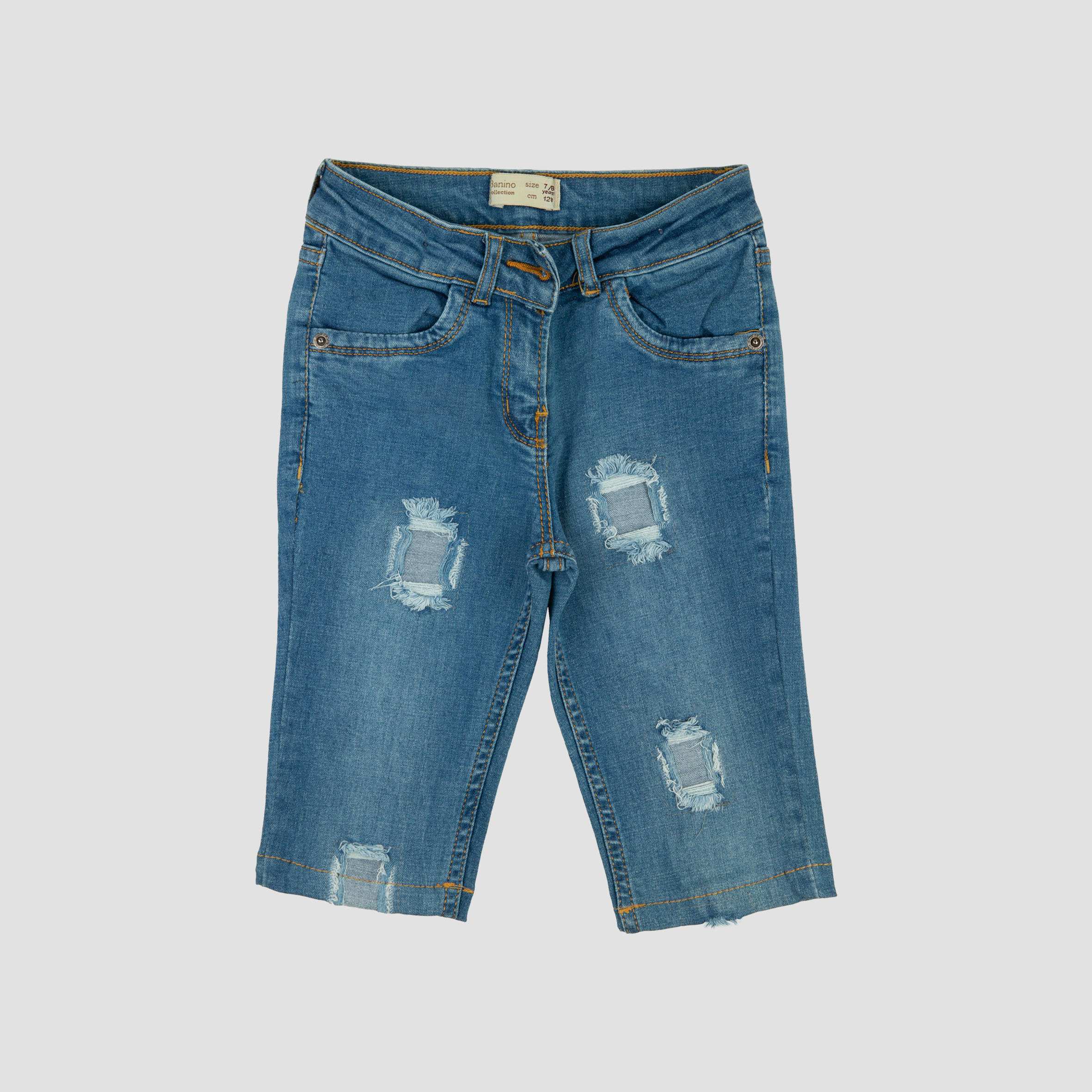 شلوارک برمودا جین دخترانه بانی نو