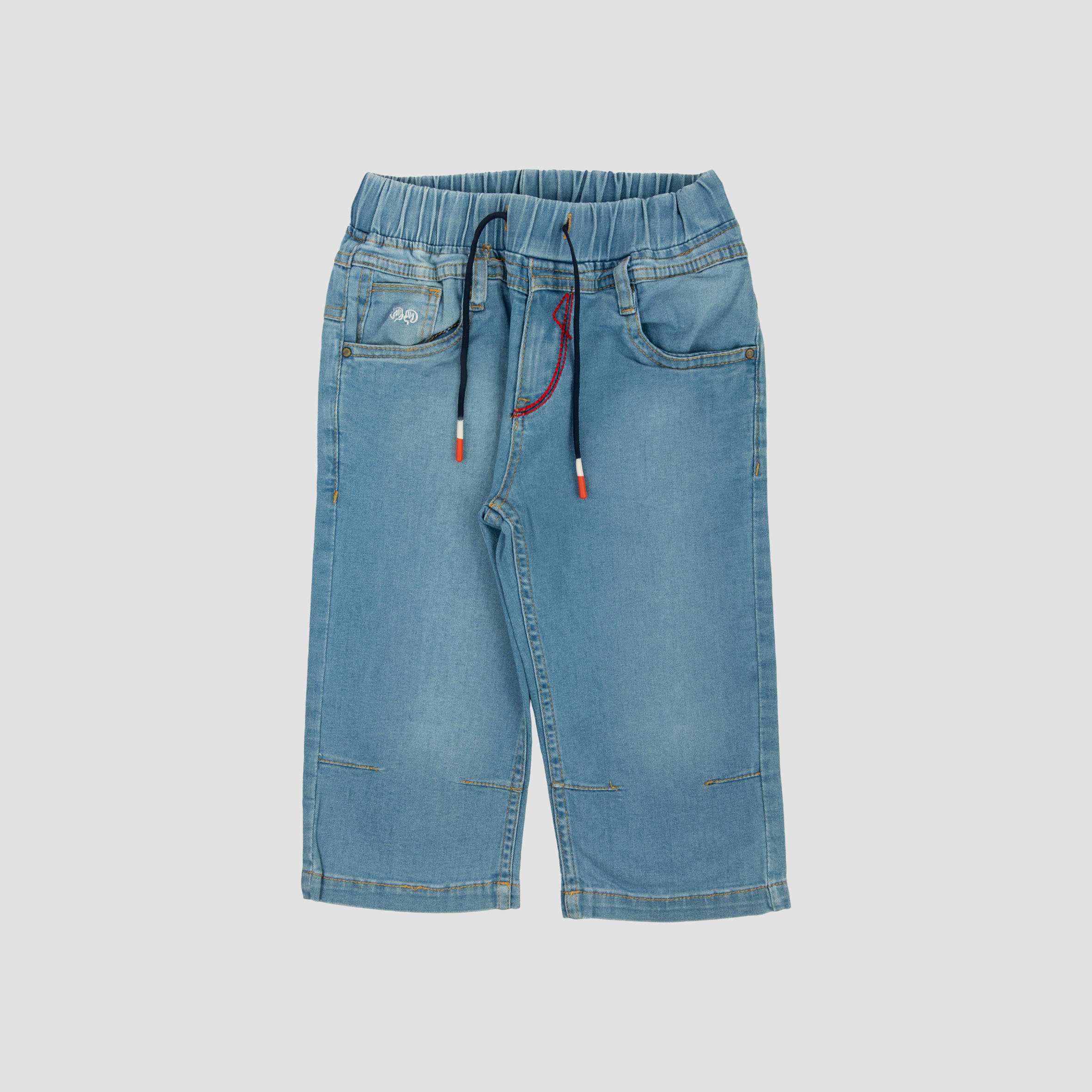 شلوارک جین تمام کش 7 الی 14 سال بانی نو