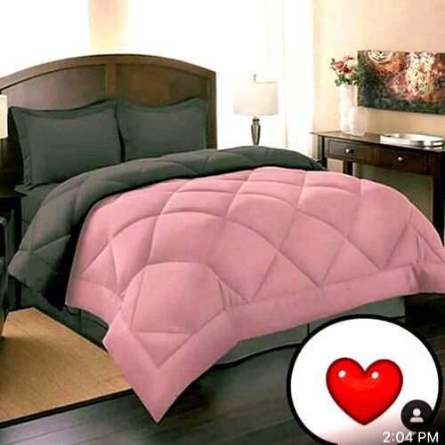 روتختی میکرو هتلی ساده رنگی صورتی چرک و طوسی