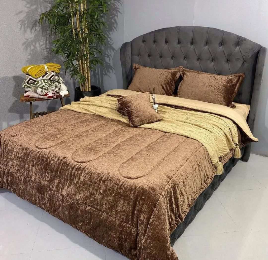 روتختی مخمل شانل ساده 8 تکه