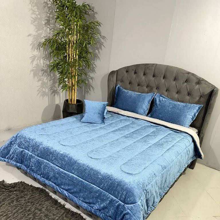 روتختی مخمل شانل ساده 8 تکه