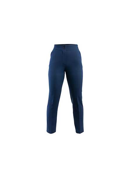 شلوار مجلسی زنانه کرپ مازراتی کمربند دار مدل الوا برنس