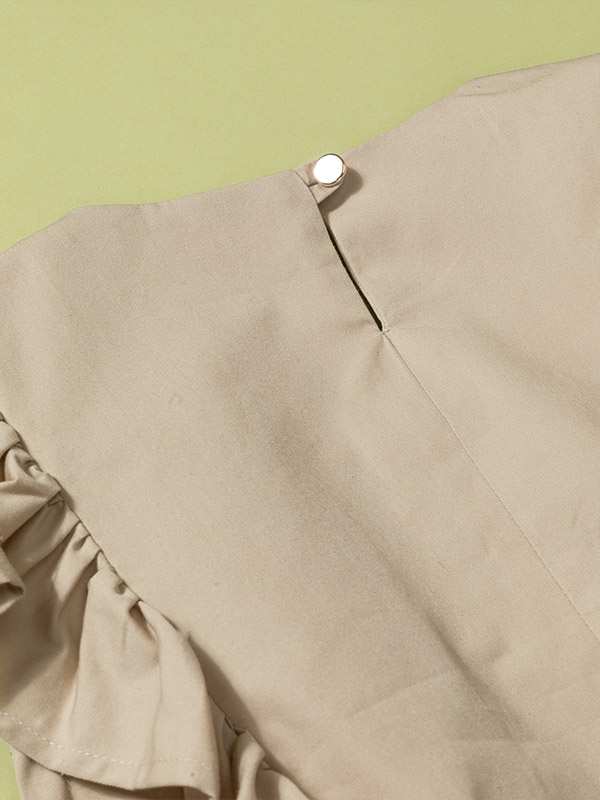 تاپ زنانه کتان مدل سورنا برنس Bornos