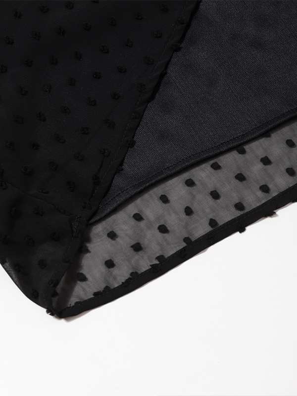 تاپ مجلسی زنانه حریر ژاکارد آستردار یقه قایقی 60100 برنس