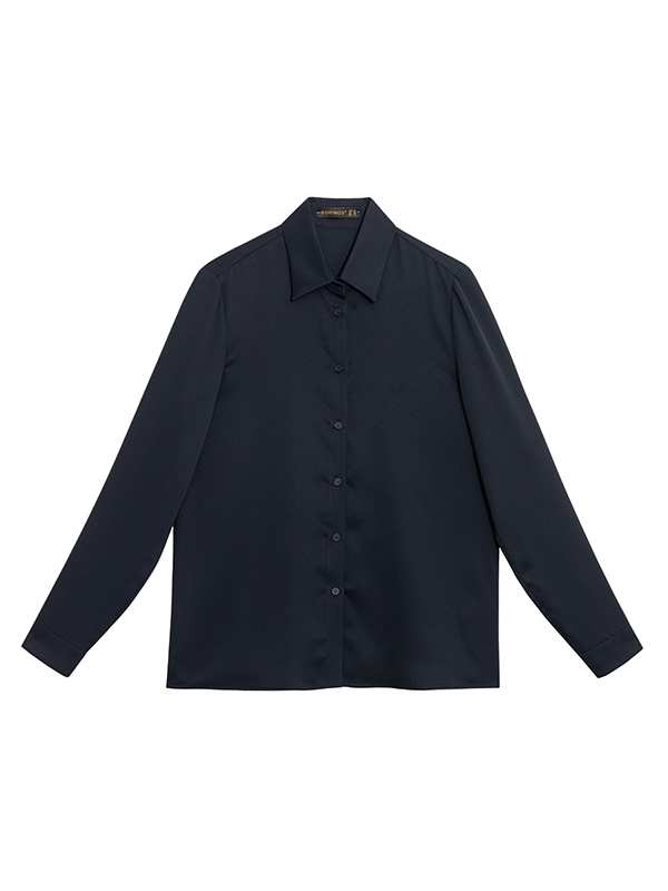 شومیز زنانه بیسیک آستین بلند 30104 برنس