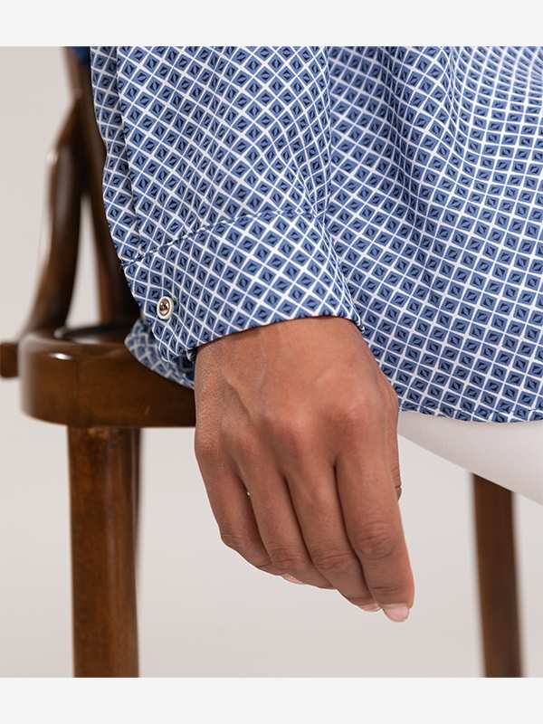 تونیک زنانه کرپ 50105 برنس