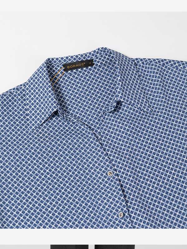 تونیک زنانه کرپ 50105 برنس