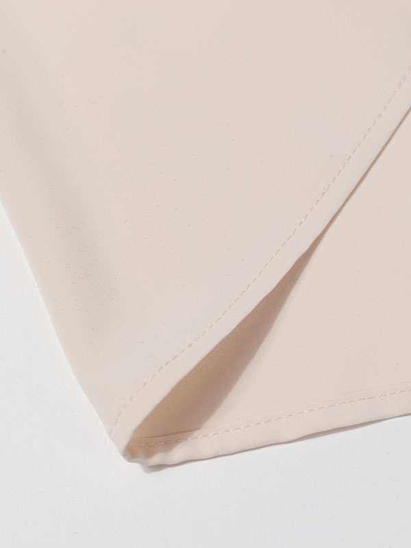 تاپ زنانه مجلسی کرپ یقه گرد 60101 برنس