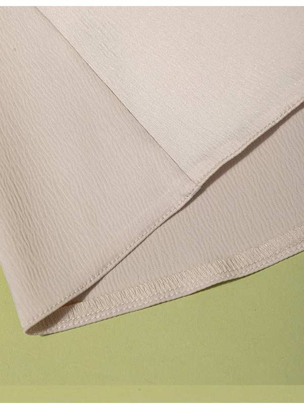 شومیز زنانه ساتن زارا آستین بلند درای دکمه تزیینی مهناز برنس