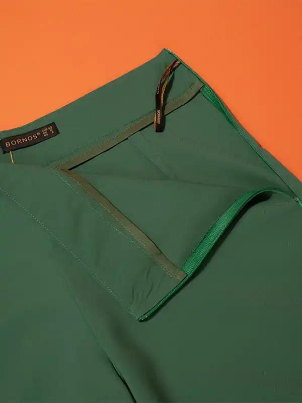 دامن شلواری زنانه مجلسی فاق بلند کرپ 10102 برنس