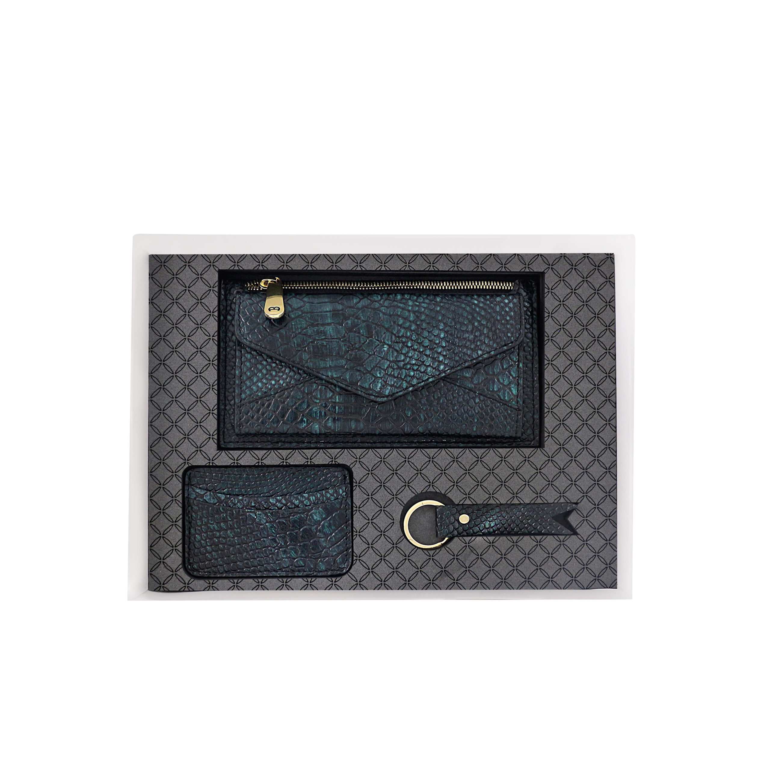 ست کیف پول زنانه مدل B249 منط