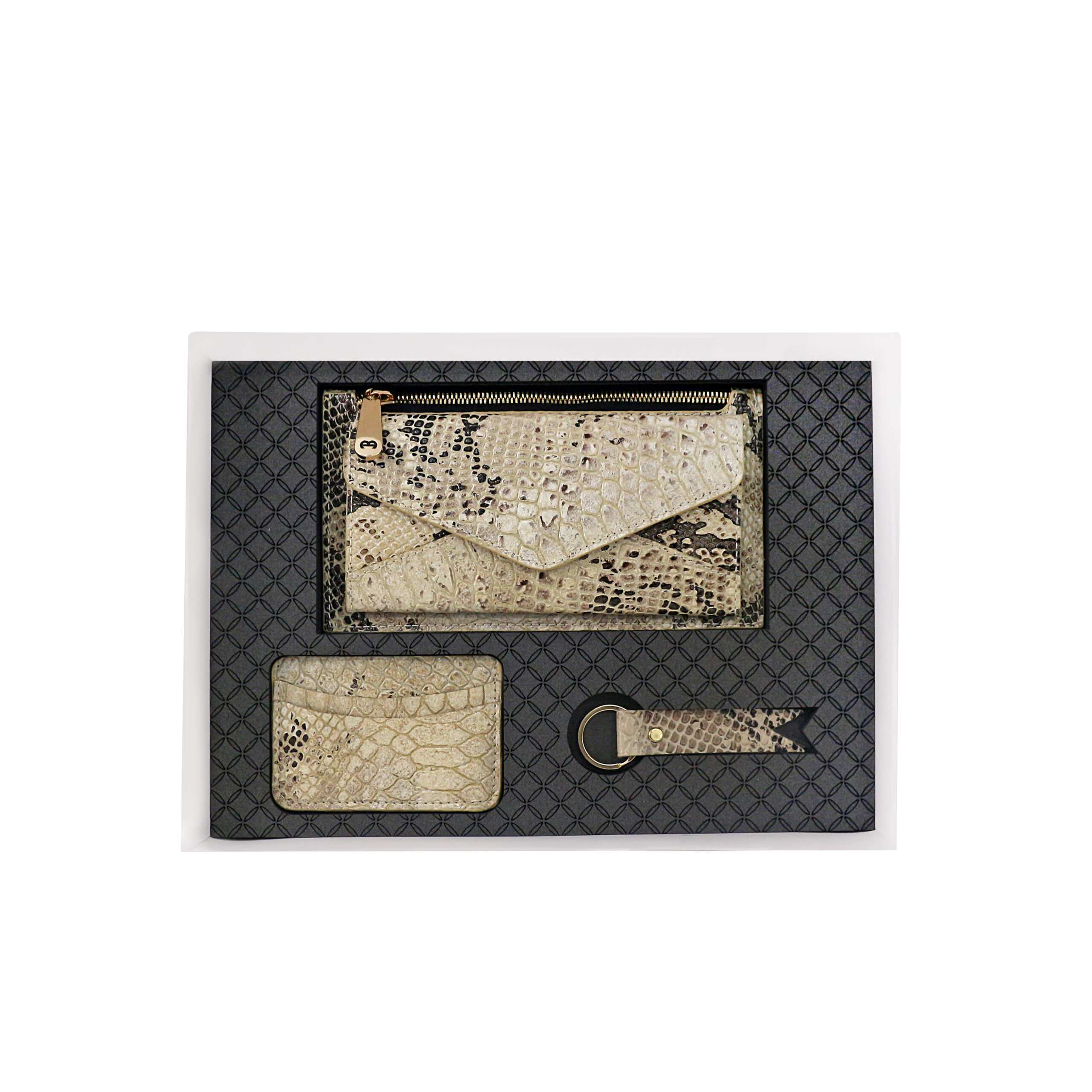 ست کیف پول زنانه مدل B249 منط