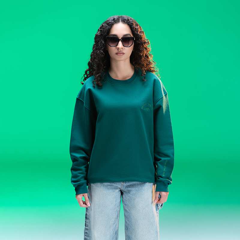 سویشرت سبز یشمی زیگ zig مدل Society کد 449