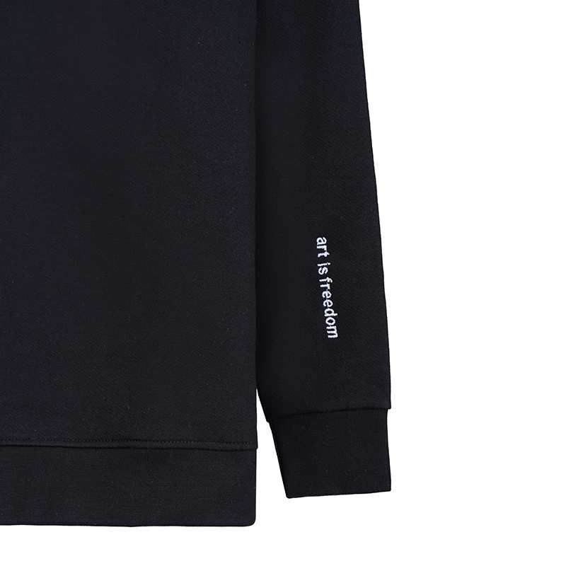 سویشرت مشکی زیگ zig مدل Studio کد 451