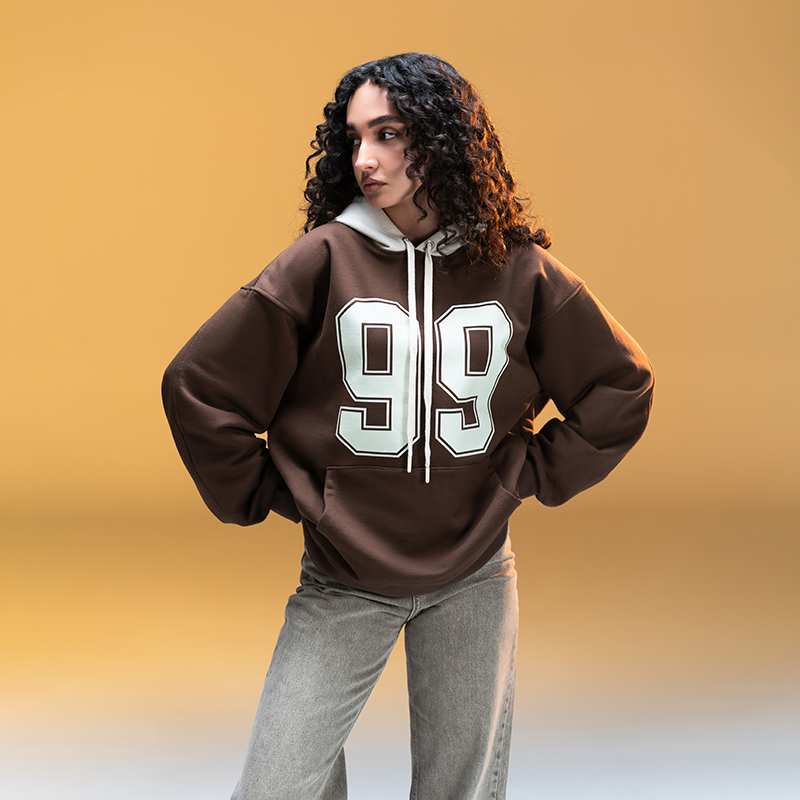 هودی قهوه ای زیگ zig مدل Inception کد 453