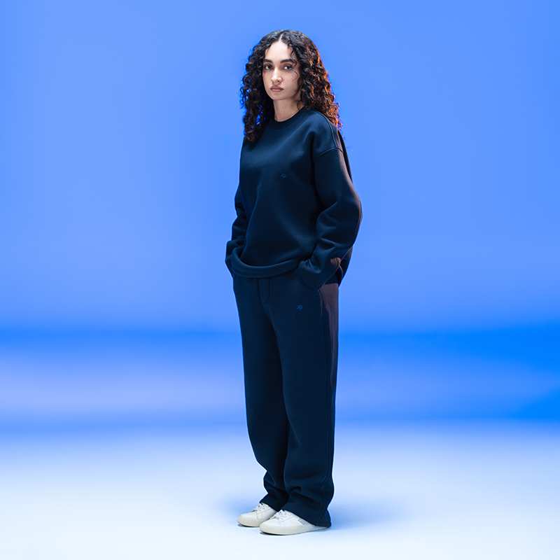 سویشرت سرمه ای زیگ zig مدل Plain کد 457