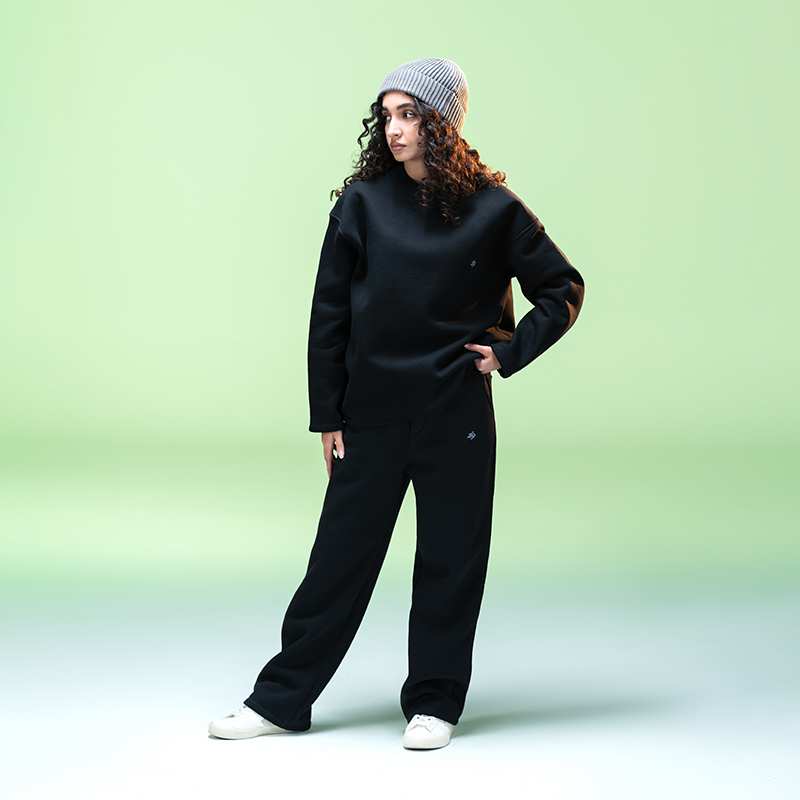 شلوار مشکی زیگ zig مدل Raw کد 459