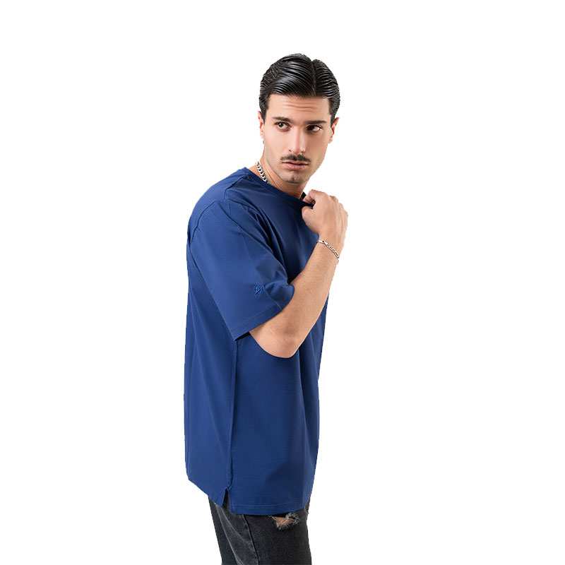تی شرت مردانه آبی نفتی زیگ zig مدل basic کد 431