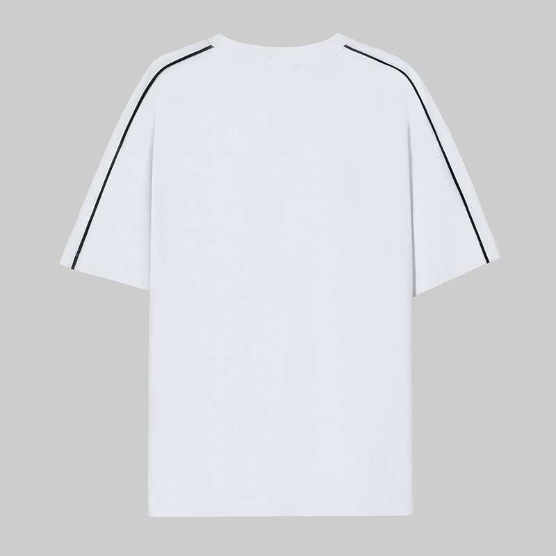 تی شرت مردانه سفید زیگ zig مدل Embroidered brain کد301