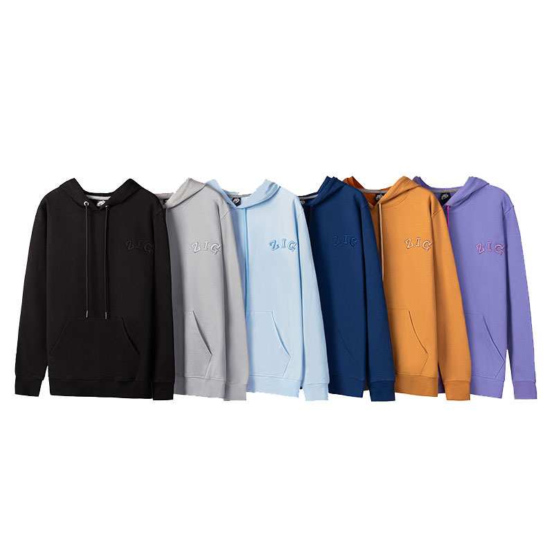 هودی مردانه شتری زیگ zig مدل basic comfort کد364