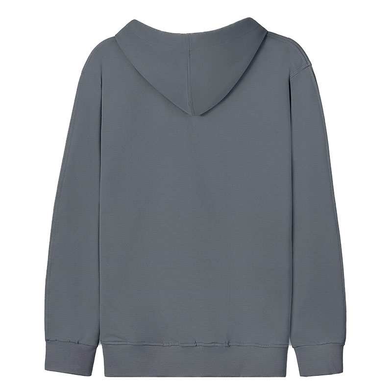 هودی مردانه طوسی فیلی زیگ zig مدل basic comfort کد369