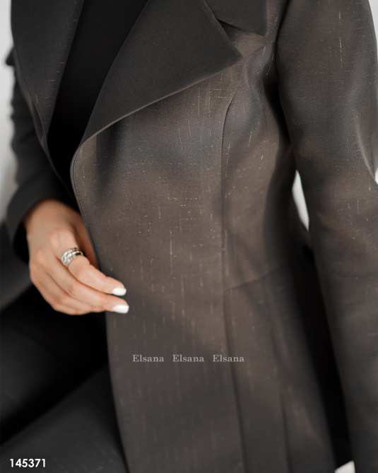 ست کت و شلوار زنانه مدل گیتا لمه السانا Elsana کد 1453